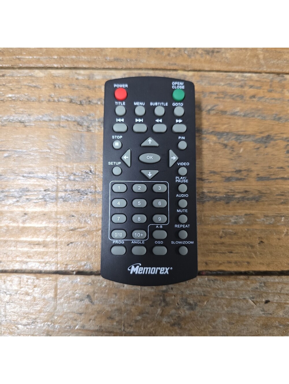 Original Memorex MVD2015/2016 DVD Remote Control for MVD2015, MVD2016, MVD2047